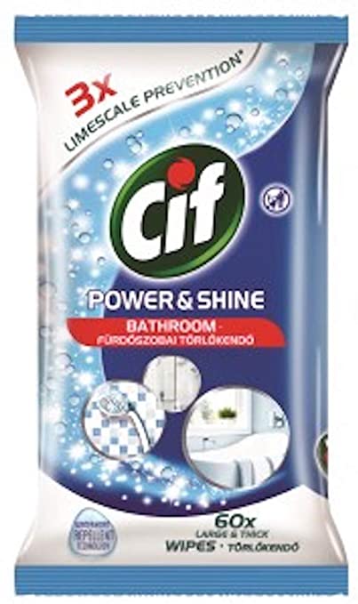 CIF Servetele Curatare Baie 60 buc Cif imagine 2022 depozituldepapetarie.ro